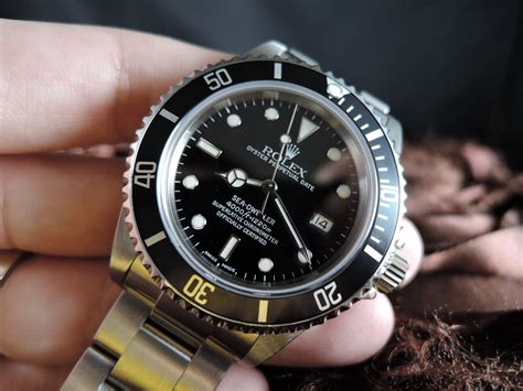 rolex sea dweller 16600 glas ersetzen